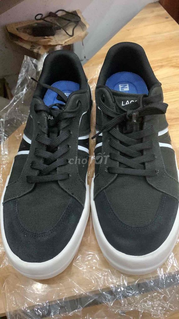 Giày thể thao Lacoste Nam Đen Size 43 99% mới. Mua bán Giày dép tại Quận Hai Bà Trưng Hà Nội được đăng bởi Đặng Hiếu hình 1