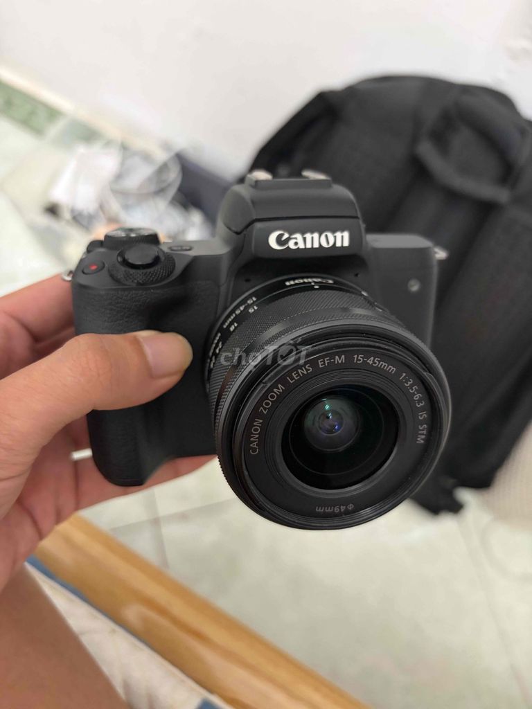 Máy ảnh Canon M50 lens 15-45mm. Mua bán Máy ảnh, Máy quay tại Quận Phú Nhuận Tp Hồ Chí Minh được đăng bởi anh Bon hình 1