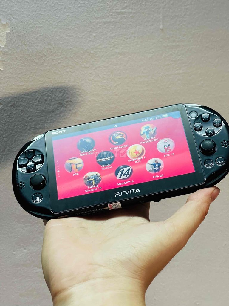 Sony Ps Vita 2000 đen 128GB Fullgame