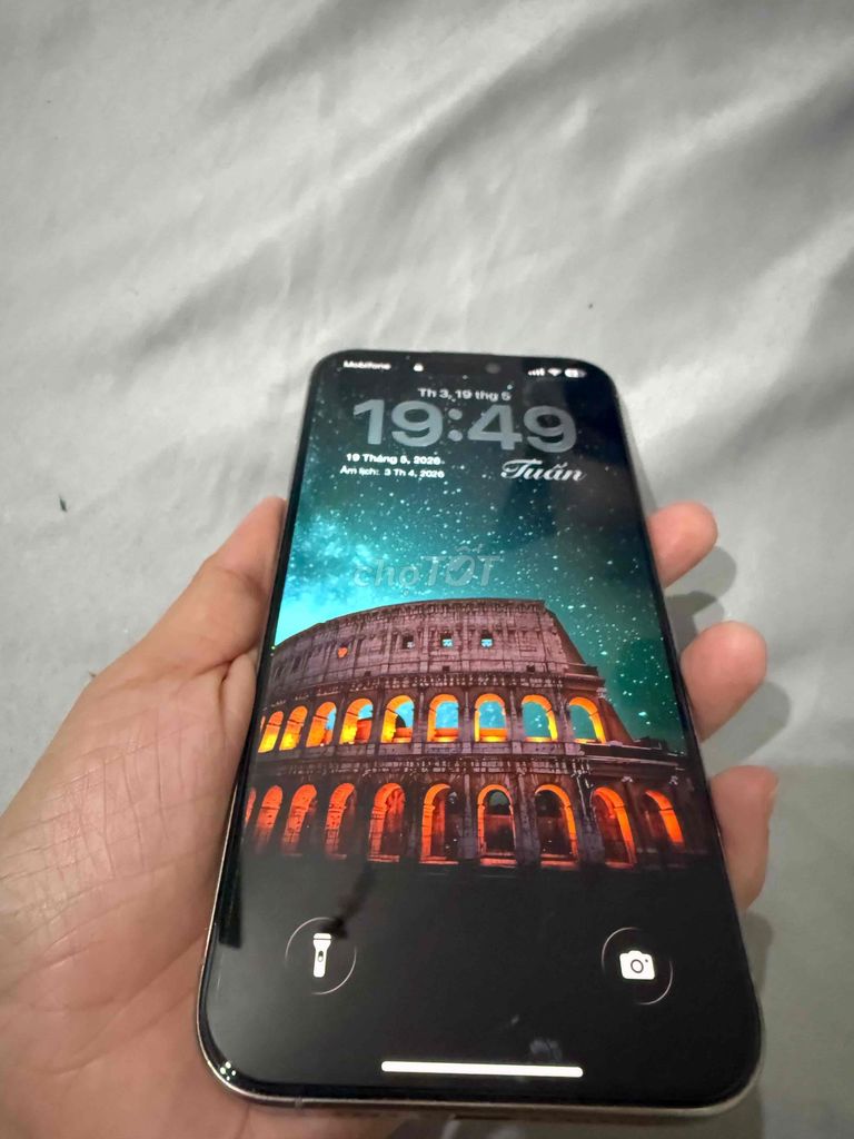 iPhone 15 Pro Max Sọc mép màn. Mua bán Điện thoại tại Thành Phố Đồng Hới Quảng Bình được đăng bởi TuanNgoc Ha hình 1