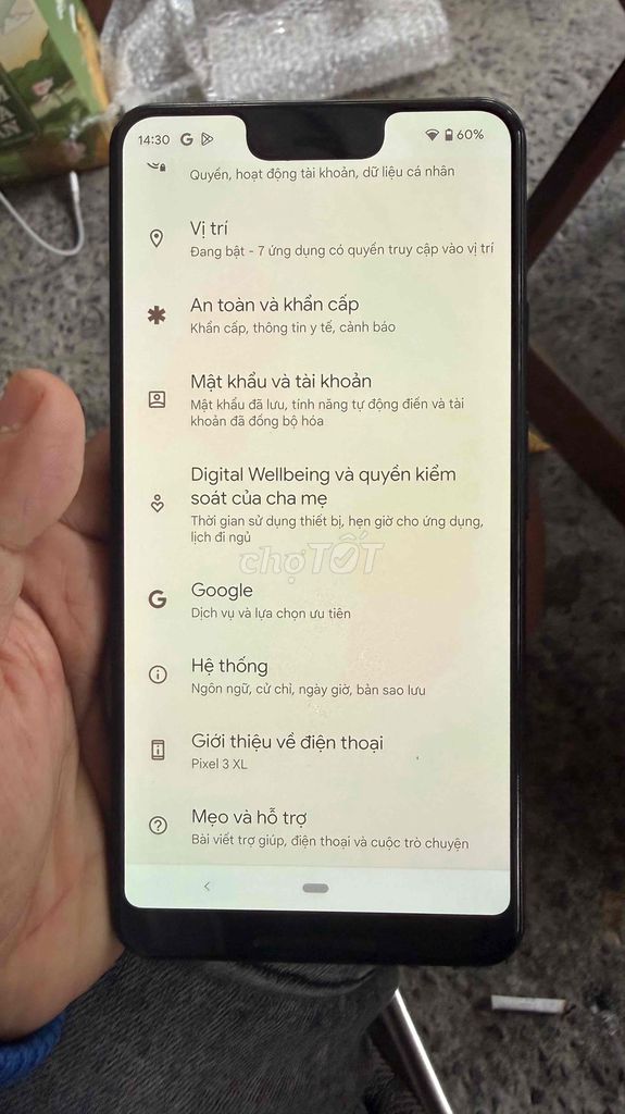Google Pixel 3 XL giá rẻ trãi nghiệm bao test. Mua bán Điện thoại tại Quận 7 Tp Hồ Chí Minh được đăng bởi Khánh hình 1