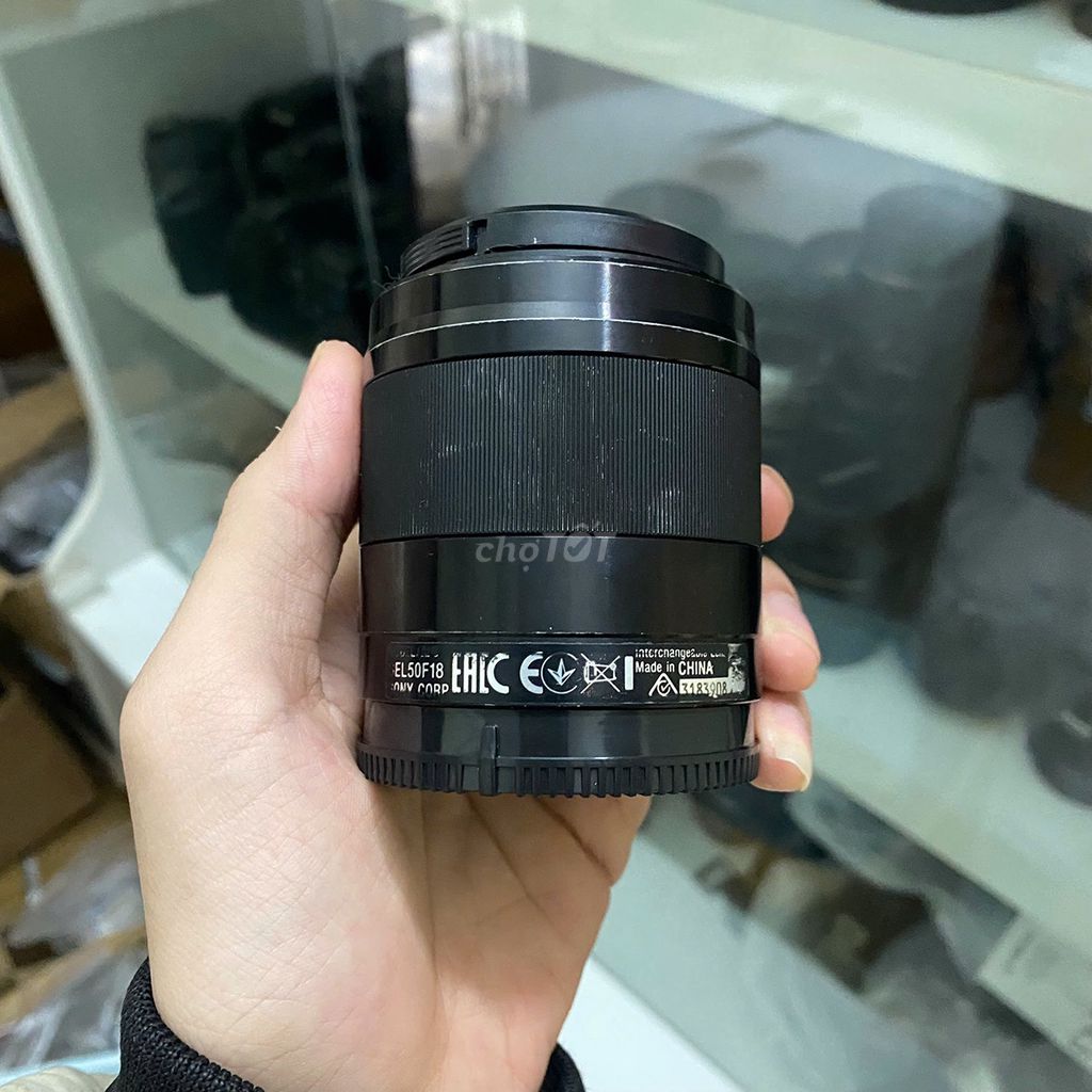 Ống kính Sony SEL 50mm F1.8 Đen. Mua bán Máy ảnh, Máy quay tại Quận Nam Từ Liêm Hà Nội được đăng bởi SON CAMERA hình 1