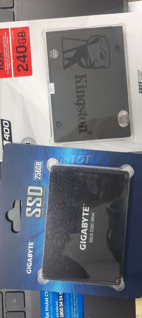 SSD 256gb loại 2.5 và nvme