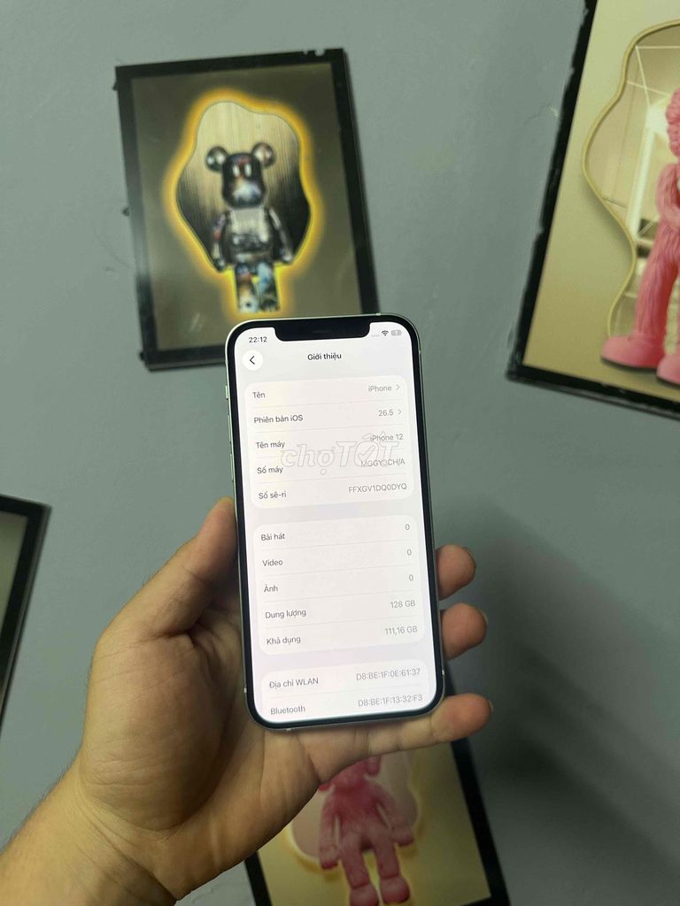 Iphone 12 128gb zin full keng 📱 Có Góp ⭐️. Mua bán Điện thoại tại Quận Bình Tân Tp Hồ Chí Minh được đăng bởi Bo Táo  hình 1