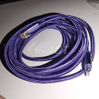 Cáp sặc nhanh điện thoại Apple Tím 2 mét. Mua bán Phụ kiện (Màn hình, Chuột...) tại Quận Cẩm Lệ Đà Nẵng được đăng bởi Phạm Tuấn Khang hình 1