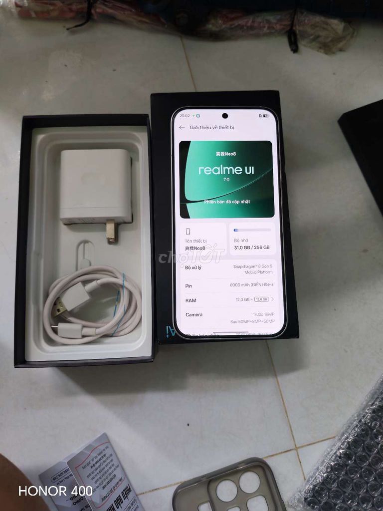 Realme Neo 8 256GB Bạc Mới. Mua bán Điện thoại tại Huyện Hóc Môn Tp Hồ Chí Minh được đăng bởi nghia phan hình 1