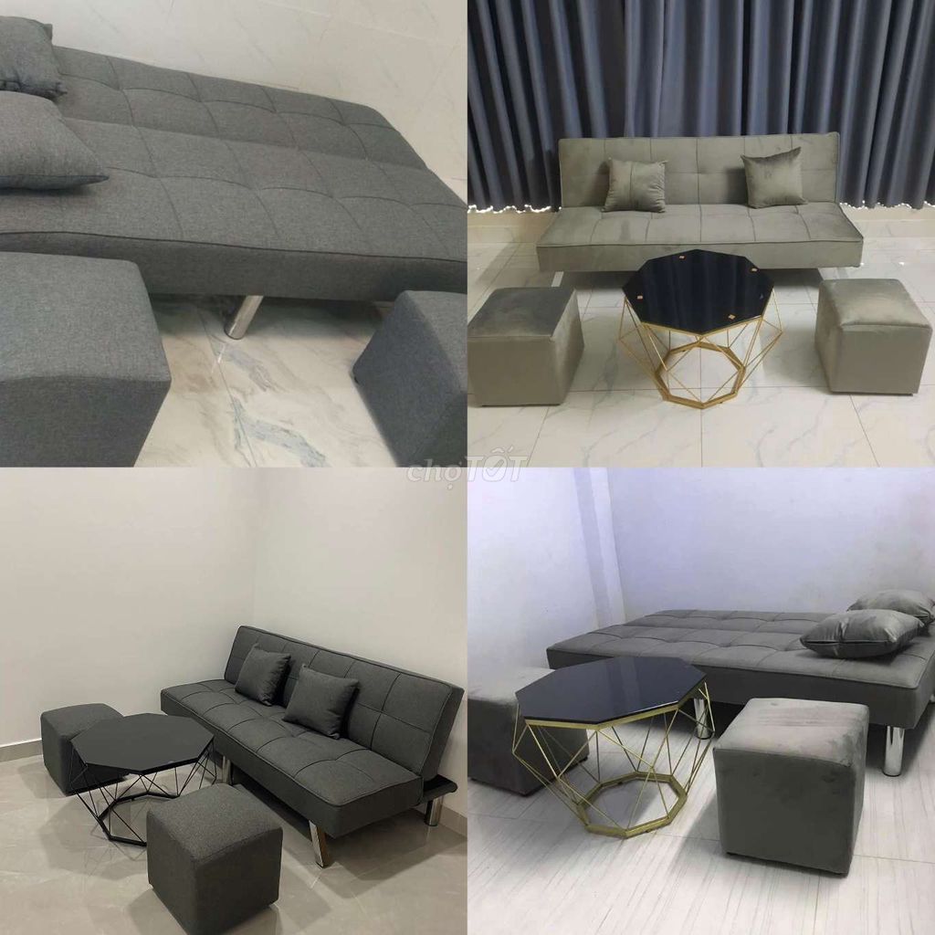 Sofa bed 1m7 chắn chắn mới. Mua bán Bàn ghế tại Quận Ninh Kiều Cần Thơ được đăng bởi NỘI THẤT LẮP RÁP GIÁ SINH VIÊN  hình 1
