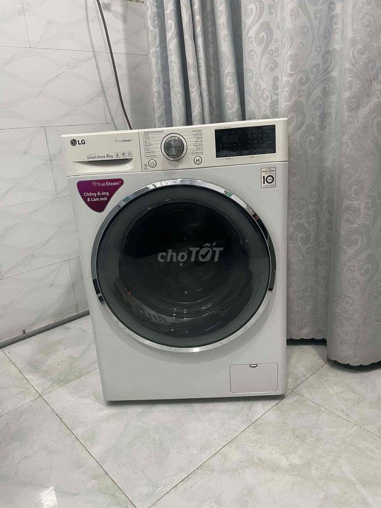 Bán M.giặt LG Inver 9kg ,lồng ngang