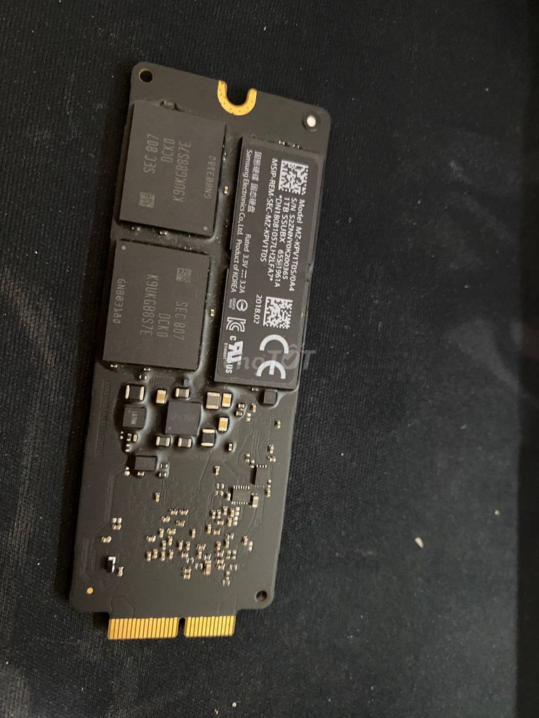 SSD Samsung 1TB cho macbook. Mua bán Linh kiện (RAM, Card...) tại Huyện Trà Ôn Vĩnh Long được đăng bởi maximura hình 1