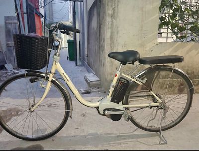 Xe đạp điện Panasonic màu Trắng kem. Mua bán Xe điện tại Quận Hải An Hải Phòng được đăng bởi Hà Nam Hà