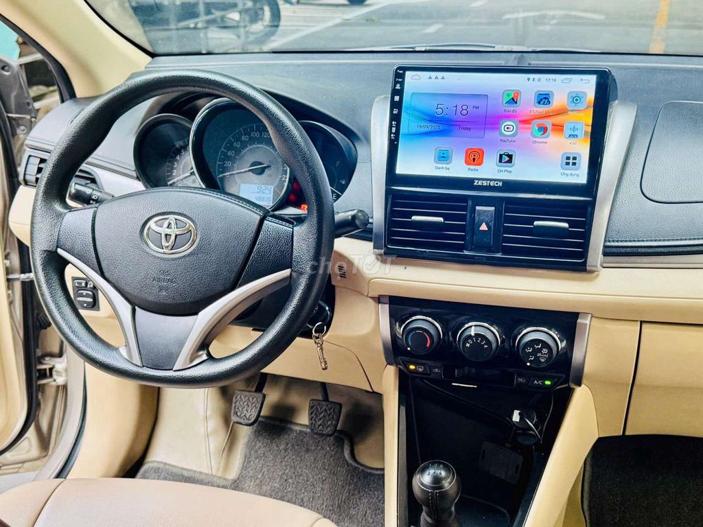 Toyota Vios Số Sàn 2018 Siêu Đẹp Ít Đi - 48880 km. Mua bán Ô tô tại Quận Gò Vấp Tp Hồ Chí Minh được đăng bởi Xe Toyota Cũ Chính Hãng hình 8
