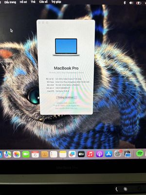 Macbok pro 2017 13 inch i7 RAM 16Gb 256Gb Touchbar