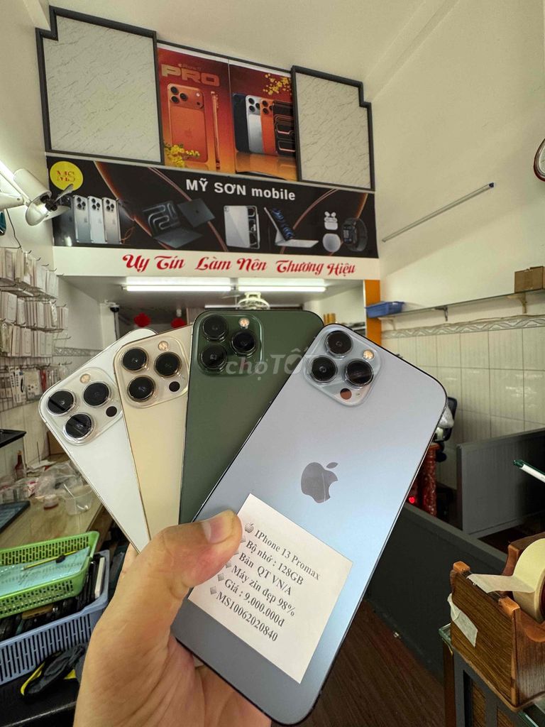 iPhone 13 Pro Max 256-128GB. Mua bán Điện thoại tại Quận 11 Tp Hồ Chí Minh được đăng bởi MỸ SƠN Mobile hình 1