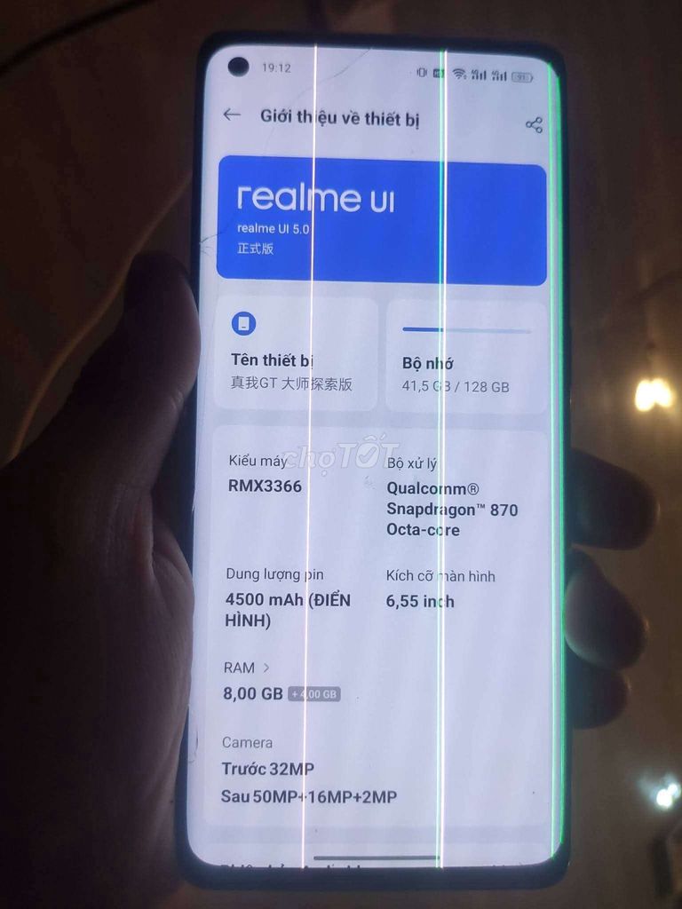 Realme GT Master Edition 128GB Xám. Mua bán Điện thoại tại Thành phố Phủ Lý Hà Nam được đăng bởi Tú hình 1