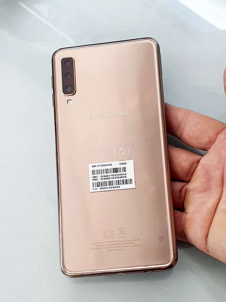 Samsung A7 2018 ram 6/128 GB đẹp 98%. Mua bán Điện thoại tại Quận Cầu Giấy Hà Nội được đăng bởi chú Hùng 60t 163HQV hình 2
