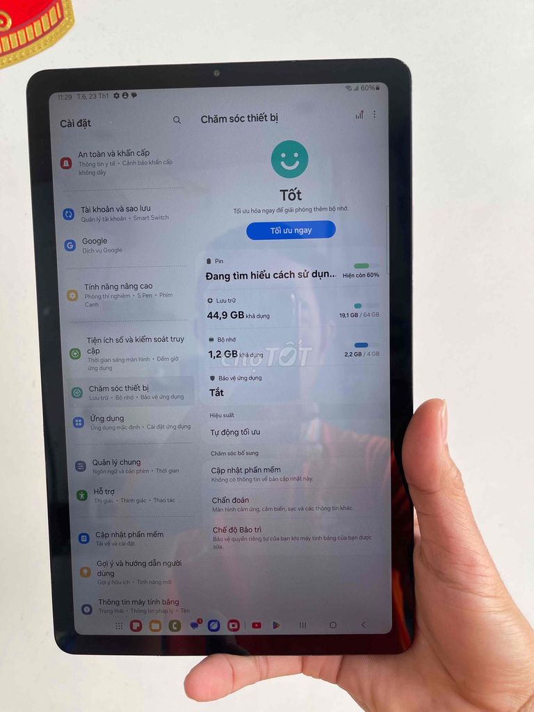 SsTabS6 Lite10.4 inch 4GB64GB sài full cn tặng ốp. Mua bán Máy tính bảng tại Quận Hải Châu Đà Nẵng được đăng bởi phan văn hiệp hình 1