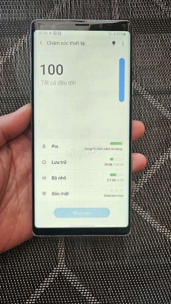 Samsung Note 9 128GB Tím. Mua bán Điện thoại tại Huyện Ý Yên Nam Định được đăng bởi Hùng hình 1