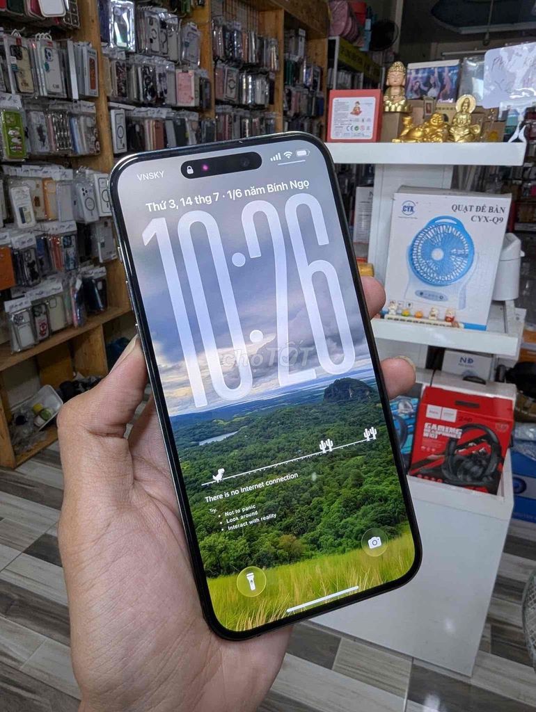IPhone 14 Pro Max 128GB Tím bản VN. Mua bán Điện thoại tại Thành phố Thủ Dầu Một Bình Dương được đăng bởi Duy Kiên hình 1