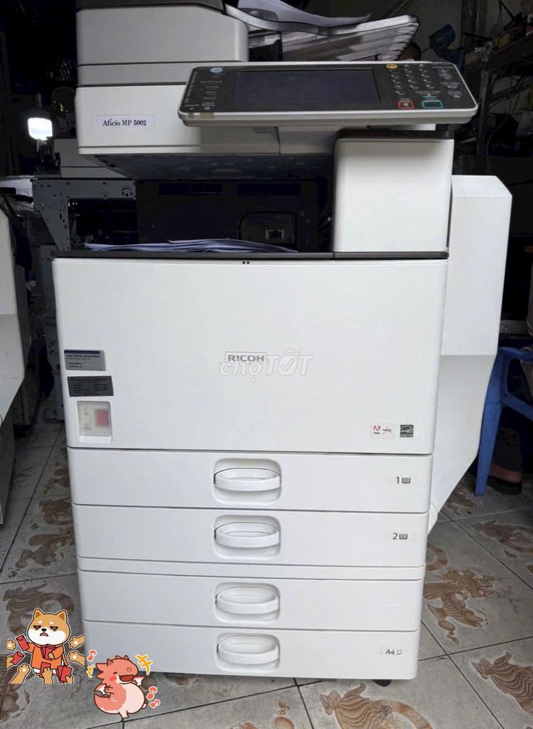 Máy photocopy Ricoh Aficio MP 5002 In copy scan. Mua bán Đồ dùng văn phòng tại Quận 12 Tp Hồ Chí Minh được đăng bởi phan thanh vuong hình 1