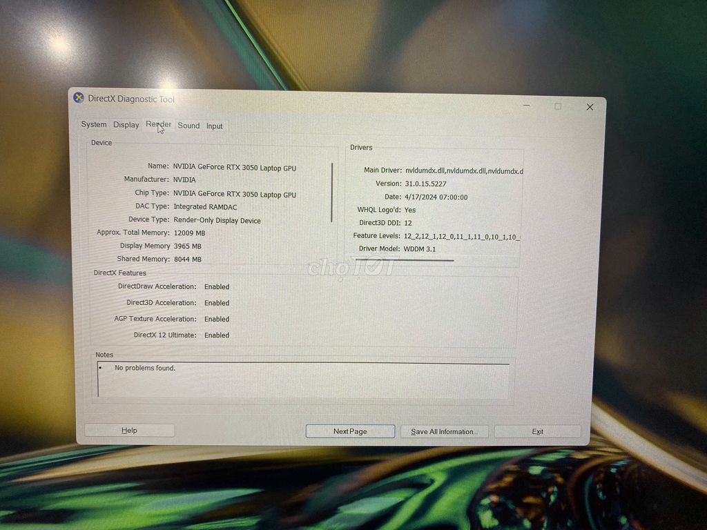 ACER APRISE 7 I5 12450H RAM 16G RTX 3050 4G BH DÀI. Mua bán Laptop tại Quận Gò Vấp Tp Hồ Chí Minh được đăng bởi Nguyễn Thắng hình 6