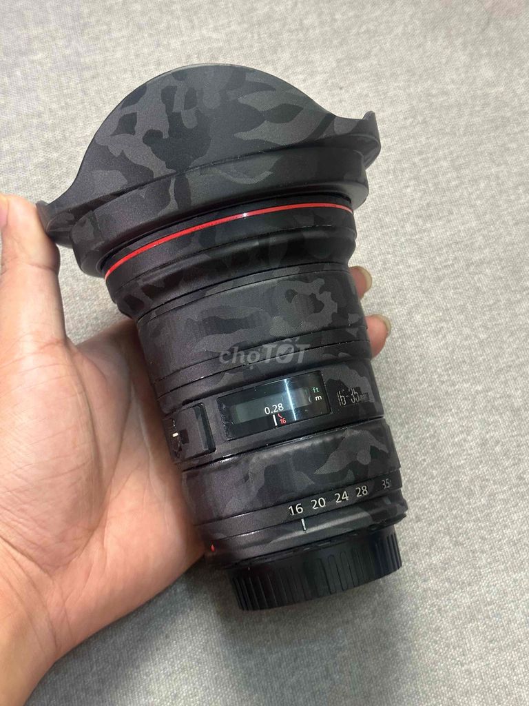 Ống kính Canon 16-35mm F2.8L II Đen. Mua bán Máy ảnh, Máy quay tại Quận Hải Châu Đà Nẵng được đăng bởi Tiến Đạt hình 1