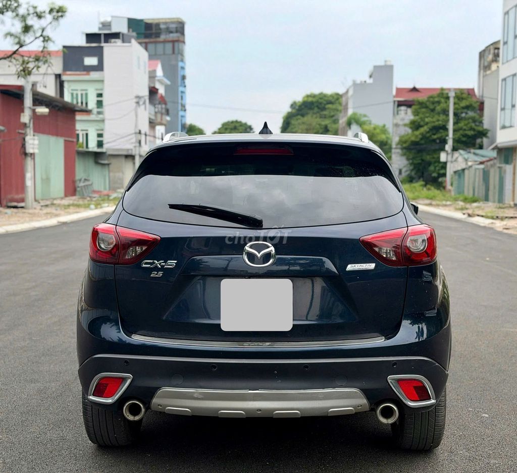 Mazda CX-5 2.5L 2017 Сине-черный 95 000 км
