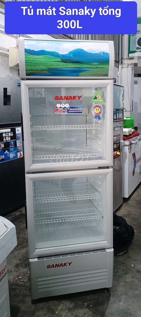 Tủ mát Sanaky tổng 300L. Mua bán Tủ lạnh tại Thành phố Nha Trang Khánh Hòa được đăng bởi Điện Lạnh Duy Quang Nha Trang   hình 1