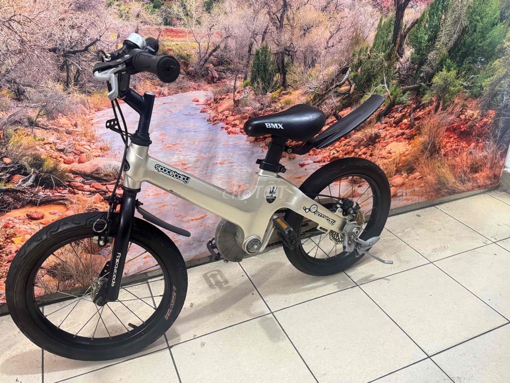 Xe trẻ em Spacy 16 inch màu titan. Mua bán Xe đạp tại Quận Tân Bình Tp Hồ Chí Minh được đăng bởi Bbb hình 3