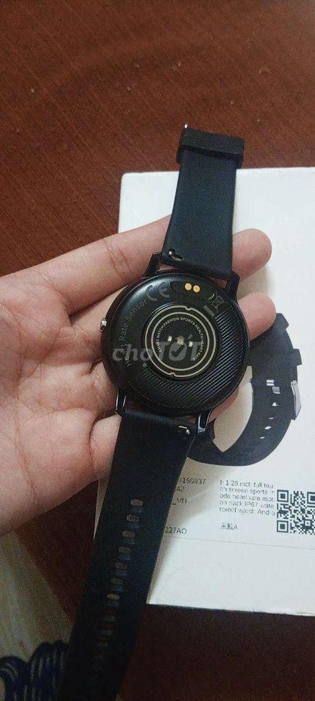 Đồng hồ thông minh Đen. Mua bán Thiết bị đeo thông minh tại Quận Bình Tân Tp Hồ Chí Minh được đăng bởi Hương Phạm hình 1