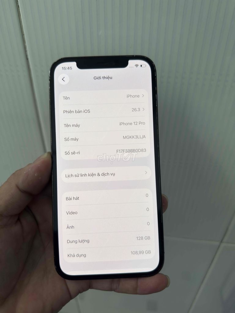 Apple iPhone 12 Pro 128GB Xanh. Mua bán Điện thoại tại Huyện Bình Chánh Tp Hồ Chí Minh được đăng bởi NHATLV hình 1