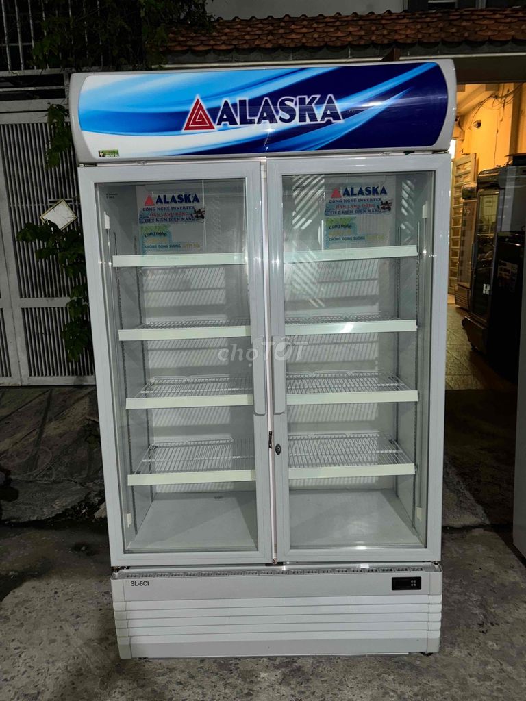 Thanh lý tủ mát Alaska 800L inverter nguyên zin