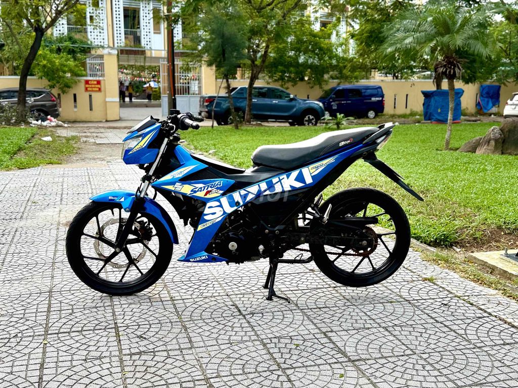 👉Satria 2019 bso75 chính chủ, xe rin mộc, máy móc. Mua bán Xe máy tại Quận Liên Chiểu Đà Nẵng được đăng bởi Xe máy cũ đức nguyễn hình 7