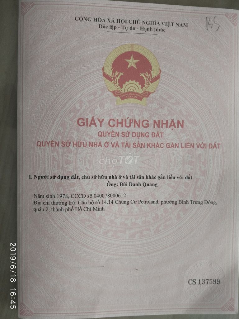 Chỉ có 1 lô *** chỉnh chủ cần bán lô đất tại Xã Bắc Sơn