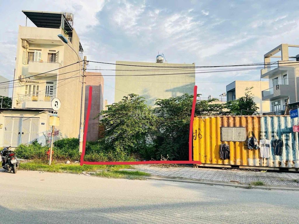Đất ngang 6m mặt tiền đường số gần Nguyễn Thị Tư Phú Hữu Thủ Đức