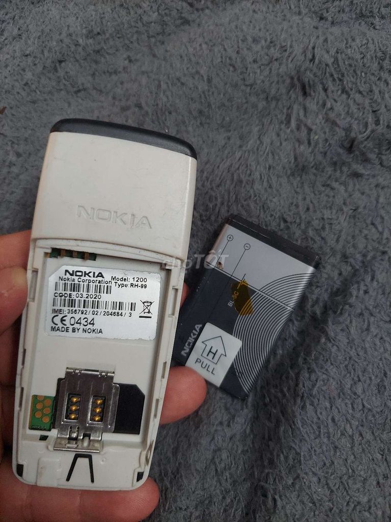 Nokia 110i Trắng Đã sử dụng. Mua bán Điện thoại tại Quận Long Biên Hà Nội được đăng bởi Long Nguyễn S2 hình 1