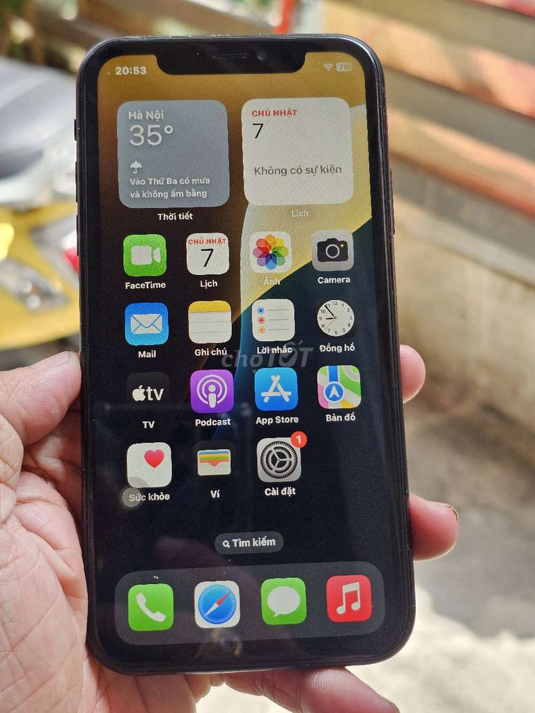 iPhone XR 64GB zin toàn bộ giá rẻ . Mua bán Điện thoại tại Quận 8 Tp Hồ Chí Minh được đăng bởi Thiên Hòa mobile  hình 1