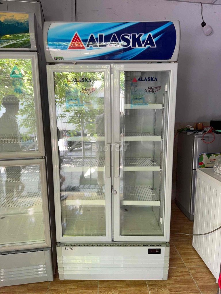 Tủ mát Alaska SL-7C Trắng. Mua bán Tủ lạnh tại Quận Tân Phú Tp Hồ Chí Minh được đăng bởi Hải Em hình 1