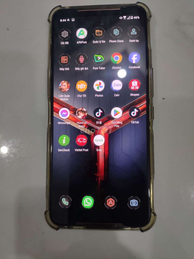 Asus Rog Phone 2 8/128 kèm sạc zin giao lưu k40g