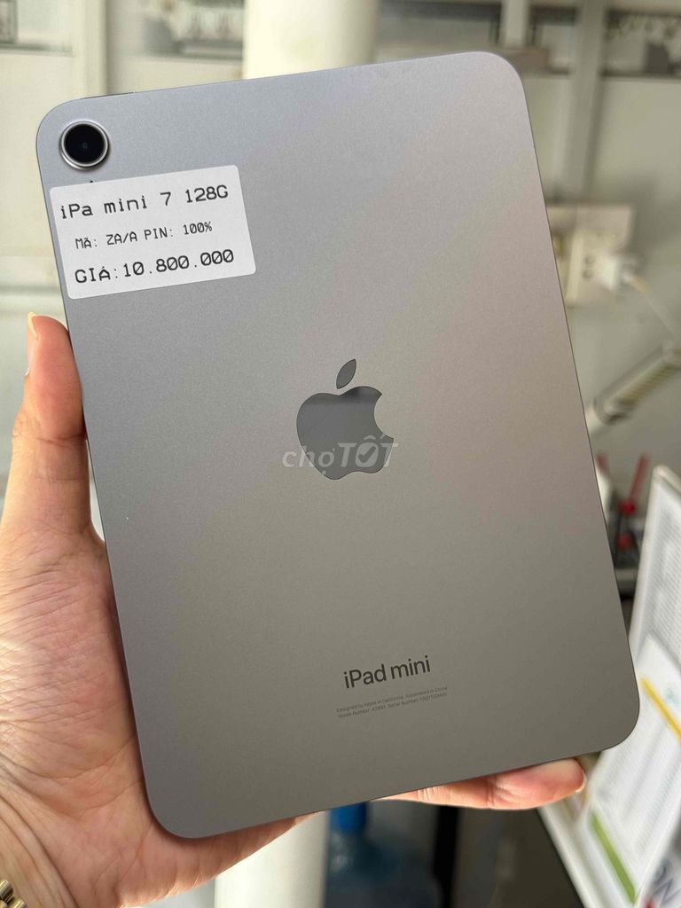 Apple iPad mini 7 128GB Xám. Mua bán Máy tính bảng tại Thành phố Bà Rịa Bà Rịa - Vũng Tàu được đăng bởi  Đặng Nhân Apple  Táo Pháp hình 1