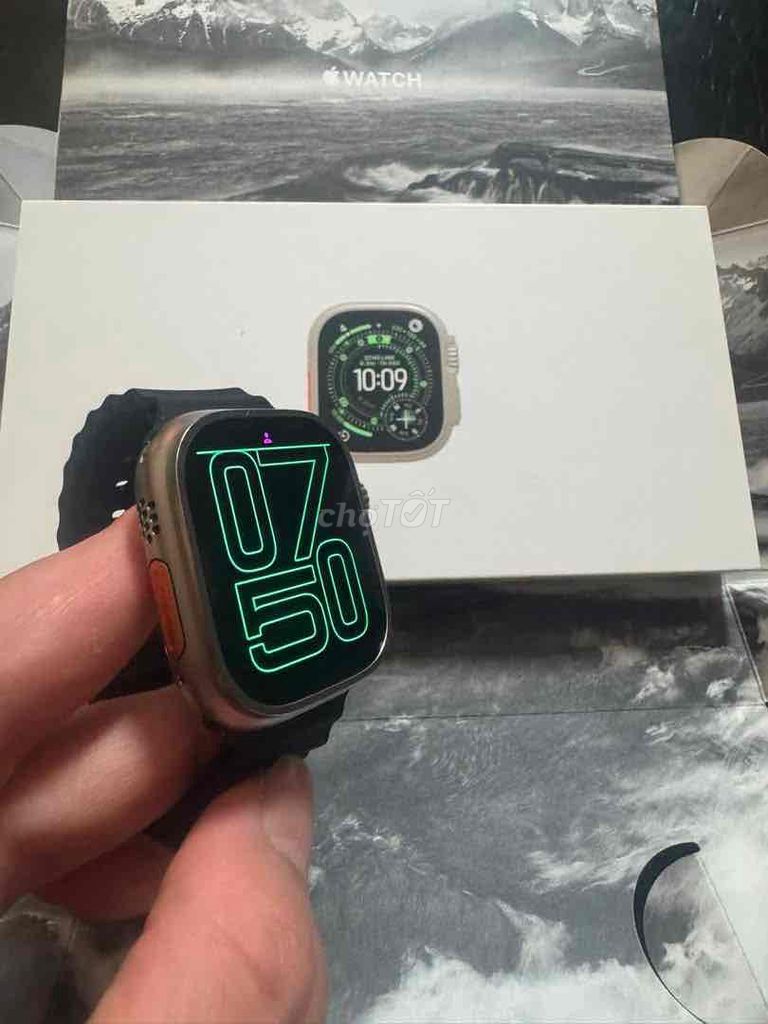 Apple Watch Ultra 2 Đen Đã sử dụng. Mua bán Thiết bị đeo thông minh tại Quận Thanh Khê Đà Nẵng được đăng bởi Nguyễn Thiện hình 1