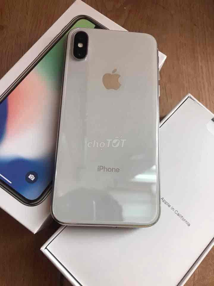 iphone x trắng 64gb quốc tế nguyên zin nhà sài bán