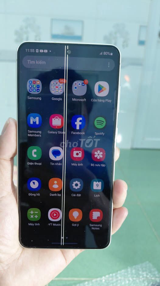 Samsung S21 FE Sọc màn hình. Mua bán Điện thoại tại Quận 1 Tp Hồ Chí Minh được đăng bởi Hội Đồ Điện Tử hình 1