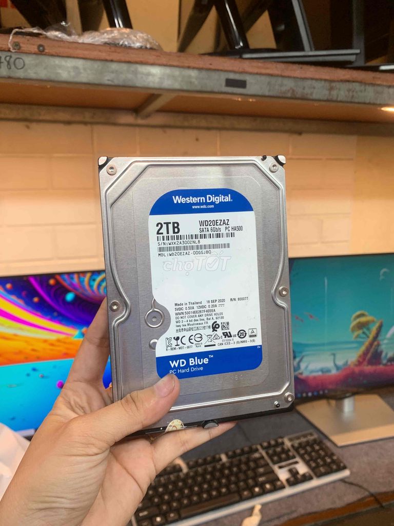 Ổ CỨNG HDD 2TB HÃNG WD EM SẴN SL