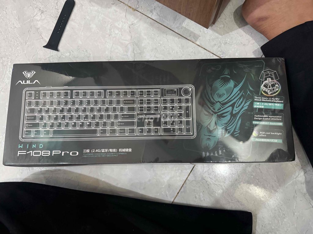 Bàn phím cơ Aula F108 Pro Đen Vàng. Mua bán Phụ kiện (Màn hình, Chuột...) tại Thành phố Đồng Xoài Bình Phước được đăng bởi Nobita hình 1