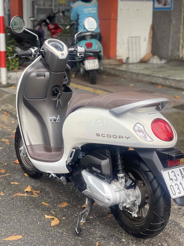 Honda Scoopy 2024 Trắng. Mua bán Xe máy tại Quận Thanh Khê Đà Nẵng được đăng bởi Song Vo hình 4