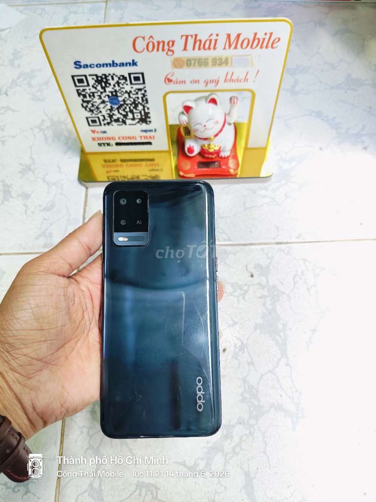Oppo A54 128GB Tình trạng xấu. Mua bán Điện thoại tại Quận Bình Tân Tp Hồ Chí Minh được đăng bởi Công Thái hình 1