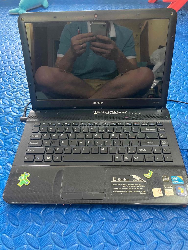 Bán Xác Sony VPCEA36FG i5-560M 4GB/500GB hỏng màn. Mua bán Laptop tại Quận Hà Đông Hà Nội được đăng bởi Mạnh Mobile hình 1