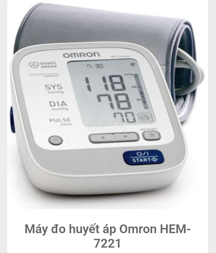 Máy đo huyết áp bắp tay Omron Hem-7221 mới tinh