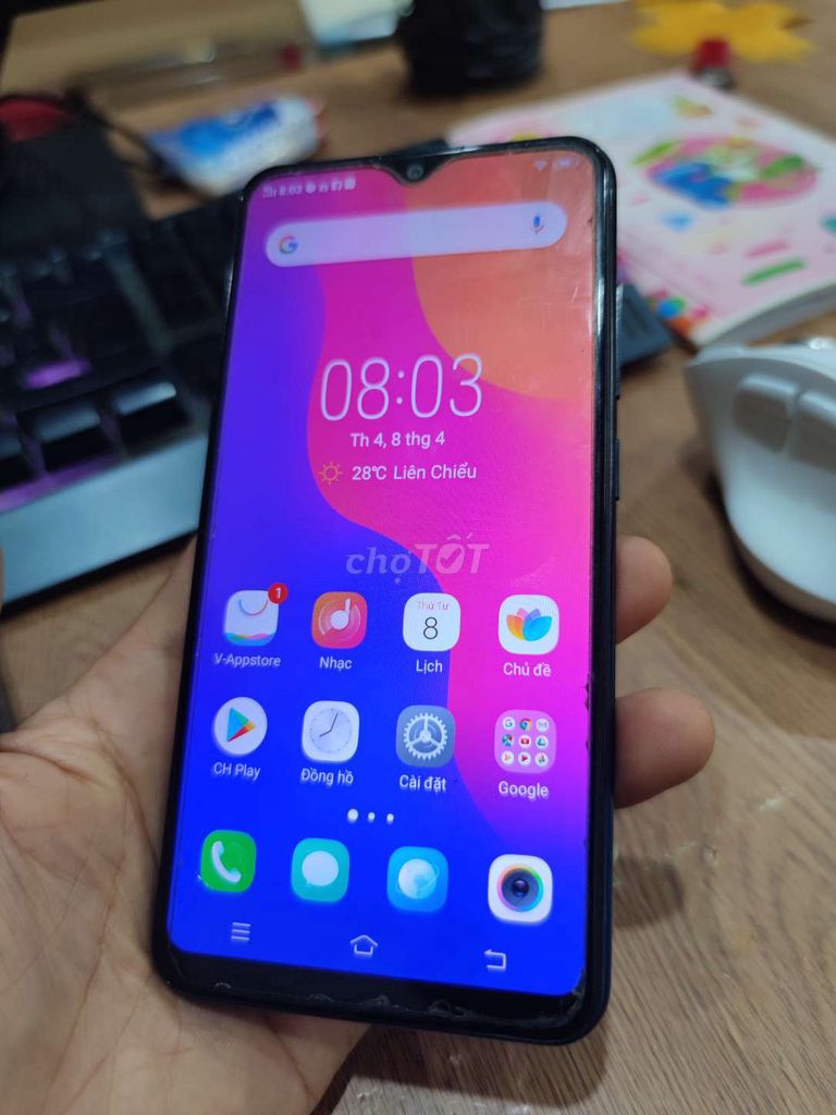 Vivo Y91C Xanh đen. Mua bán Điện thoại tại Quận Liên Chiểu Đà Nẵng được đăng bởi Trung Trần hình 1