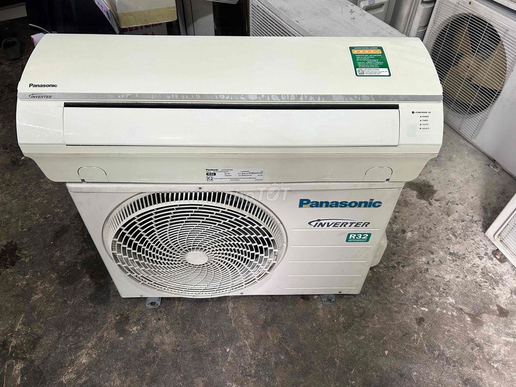 Máy lạnh Panasonic inverter1.5hp lướt gas R32!